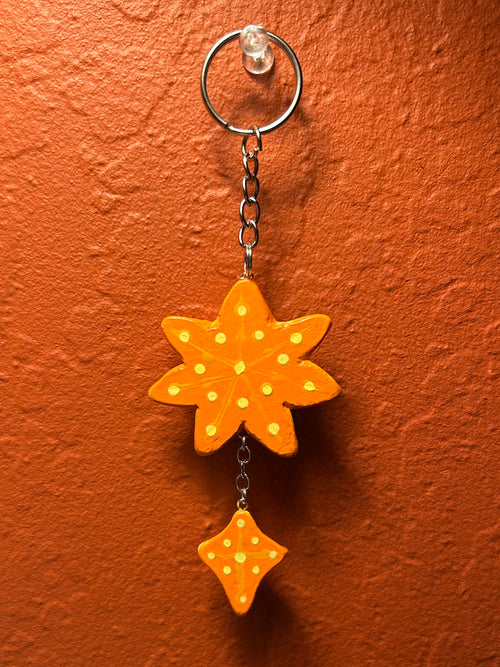 2-Piece Sun & Star Keychain